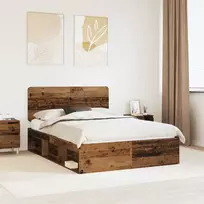 Lovos rėmas Senas medis 150 x 200 cm Kietos pušies mediena