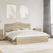 Lovos rėmas Sonoma 180 x 200 cm Kietos pušies mediena