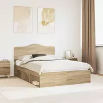 Lovos rėmas Sonoma 140 x 200 cm Kietos pušies mediena