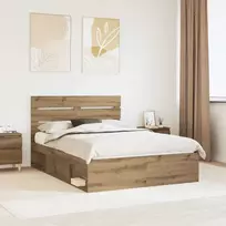 Lovos rėmas Meistrų ąžuolas 140 x 190 cm Kietos pušies mediena