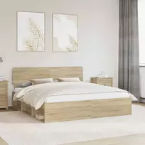 Lovos rėmas Sonoma 180 x 200 cm Kietos pušies mediena