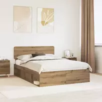 Lovos rėmas Meistrų ąžuolas 140 x 190 cm Kietos pušies mediena