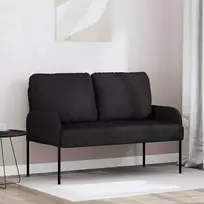 Sofa Sofos su pagalve 110cm Juoda fanera