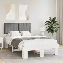 Lova Lovo rėmas su apmuštu galvūgaliu Šviesiai pilka 120 x 190 cm