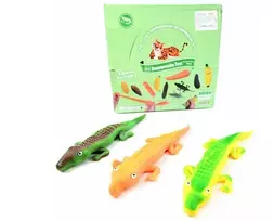 Midex Krokodilo formos minkšti žaisliukai, 12 vnt./doz. D43310 55926
