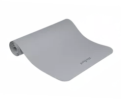 Mata gimnastyczna do ćwiczeń joga, pilates, fitness, 183x61cm, grubość 4mm, materiał TPE, pilka, REBEL ACTIVE