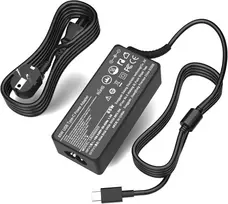 Adaptake nešiojamojo kompiuterio USB-C įkroviklis 65 W, skirtas LG Gram 14–17 serijos modeliams