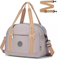 BAGZY kelioninė rankinė 25 l, 40 × 30 × 20 cm, vandeniui atspari, sulankstoma, nailonas, khaki, B742
