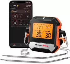 ThermoPro belaidis mėsos termometras Bluetooth 5.0, 2 zondų, temperatūra nuo -10 iki 300°C, TP904