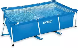 Intex stačiakampis metalinis karkasinis baseinas 4,5 x 2,2 x 0,84 m, 7100 l, 28274FR