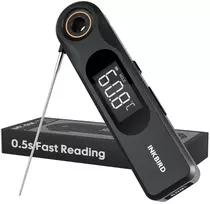 Inkbird skaitmeninis mėsos termometras su dvigubu ekranu, IP65, ultraplona 1,8 mm sonda, IHT-51K