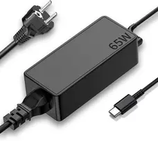 65 W USB-C nešiojamojo kompiuterio įkroviklis Lenovo ThinkPad, IdeaPad, Yoga, Chromebook serijoms