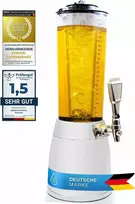 Goodsgadgets Alaus kolonėlė su ledo aušinimu 4 l talpos, chromuota, 1,3 l šaldymo indas
