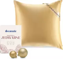 Dreamzie šilkinis pagalvės užvalkalas, 100% morinių šilkų, dvipusis, 19 momme, Oeko-Tex sertifikuotas