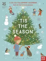 KNYGA Jones Richard National Trust: 'Tis the Season: A Lift-the-Flap Advent Calendar Full of Christmas Poems