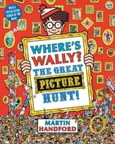KNYGA Martin Handford Handford Martin Where's Wally? The Great Picture Hunt: From the original search-and-find series – a fast-paced spotting game book with dancing, monsters, vampires and art exhibitions, perfect present for boys and girls and teenage fans