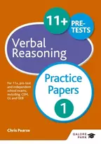 KNYGA Chris Pearse Pearse Chris 11+ Verbal Reasoning Practice Papers 1: For 11+, pre-test and independent school exams including CEM, GL and ISEB