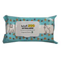 SalviettZOO XL - šunų ir kačių priežiūros servetėlės 40vnt (gaivaus kvapo)