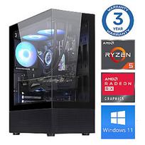 INTOP Ryzen 5 5500 16GB 500SSD M.2 NVME RX580 8GB WIN11