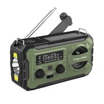 Solar radio, portable emergency SOS radio, powerbank 10000mAh, flashlight, dynamo, Kruger&Matz
