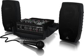 Behringer PPA200 Public Address (PA) system Freestanding Public Address (PA) system 200 W Black