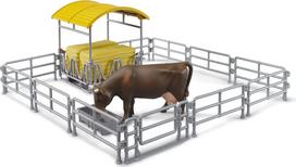 Bruder - Accessories: Hay rack with fences and trough (62612)