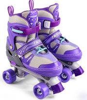 California - Adjustable Side-by-Side Roller Skates - Size 31-34