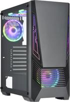 Golden Tiger Case|GOLDEN TIGER|Supported motherboard form factors ATX/micro ATX|Black|Midi Tower|Buffalo M730i|BUFFALOM730I