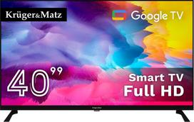No Name Telewizor Kruger&Matz 40" FHD Google TV 5.0,  DVB-T2/S2/T/C   H.265 HEVC