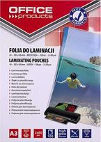 Pbs Connect OFFICE PRODUCTS Laminating film, A3, 2x80 microns, glossy, 100 sheets, transparent