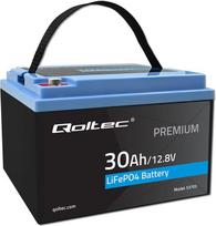Qoltec LiFePO4 battery 12.08V, 30Ah, 384Wh, BM
