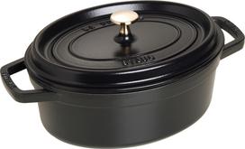 Staub - Cocotte Oval - Black - 27 cm