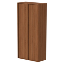 Aukštas spintas Kame Home Dvigubas vario ąžuolo fanera TU/75-2-DB/N11-HM