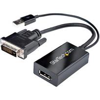 StarTech.com DVI to DisplayPort Adapter - USB Powered - 1920 x 1200 - DVI to DisplayPort Converter - Video Adapter - DVI-D to DP