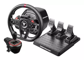 Thrustmaster T248R Shifter Pack Juoda USB Vairas + pedalai + pavarų perjungiklis Analoginis / skaitmeninis PlayStation 5, PC