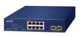 PLANET 2-Port 10/100/1000T 802.3bt Ne-valdomas Gigabit Ethernet (10/100/1000) Maitinimas per Eternetą (PoE) Mėlyna