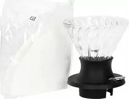 „Hario“ „Immersion Switch“ rinkinys – „drip V60-02“ + filtrai