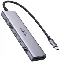 „Ugreen Revodok 7-in-1“ USB-C stotelė/replikatorius (45521)