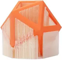 „BambuLab“ gija „Bambu Lab PVA Support for PLA/PETG“, 1,75 mm, 0,5 kg – komplekte su daugkartinio naudojimo ritė – skaidri}