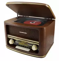 Patefonas „Soundmaster“ STEREO PATEFONAS „SOUNDMASTER“ NR961 DAB+/FM CD/MP3 USB BT, 2×2 W, NUOTOLINIO VALDYMO PULTAS, AUX-IN