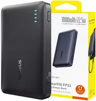 „Baseus“ išorinis akumuliatorius „Baseus EnerFill FP21“ 10000 mAh 22,5 W USB-A – USB-C – juodas