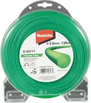„Makita“ apvali nailono virvė, 2 mm / 126 m (E-02711)