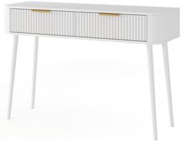 Kosmetinis staliukas Eltap Chavelle, 120x80x40 cm, baltas