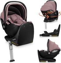 LIONELO automobilinė kėdutė su ISOFIX baze MOXIE I-SIZE, Pink mauve, 40-87 cm.