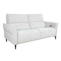 Trivietė sofa-reglaineris Home4You Miami, smėlio spalvos