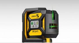 Stabila Lazerinis lygis 19987, 0.54 kg, lazerio klasė 2, bangos ilgis 510–530 nm, tikslumas ±0,30 mm/m, IP 54