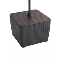 Keter Sodo stalas/saulės skėčio laikiklis 29214820939, 40l, 3m, rudas, patvarus, UV apsauga