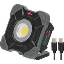Brennenstuhl Prožektorius be judesio jutiklio 1173700009, 1000 lm, 10 W, 6500 K, IP54, juodas, USB prievadas, jungiklis