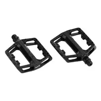 Pedalai KLS Flat 30 (aliuminiai, juoda)