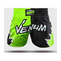 Venum Inferno 2.0 Muay Thai Shorts - Green/Black